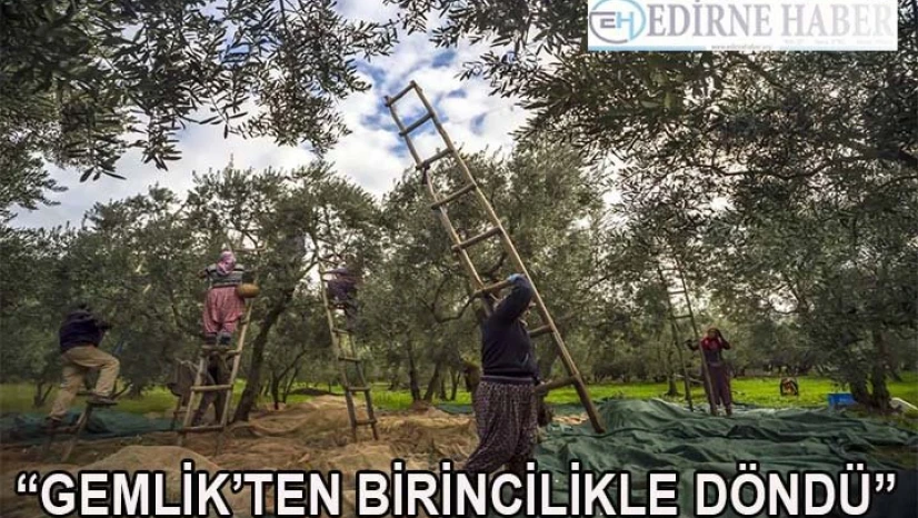 Bursa-Gemlik'ten Birincilik Ödülü