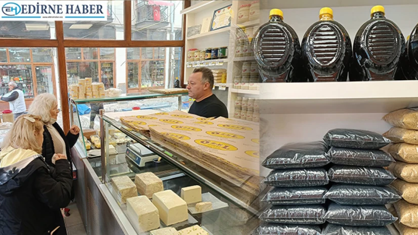 Geleneksel tatları kendi üretimleriyle halka sunuyorlar