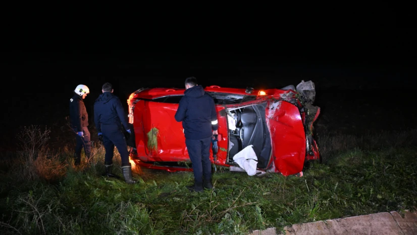 Havsa Edirne karayolunda feci kaza