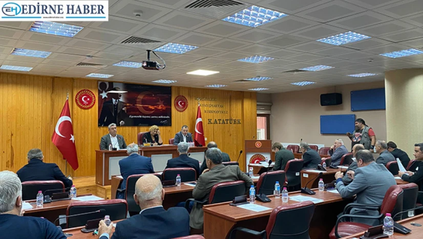 İl Genel Meclisi Kasım Ayı Toplantılarında Edirne'nin Yatırım ve Kalkınma Gündemi