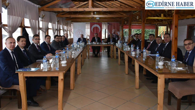 İlçe Millî Eğitim Müdürleri İle Değerlendirme Toplantısı yapıldı