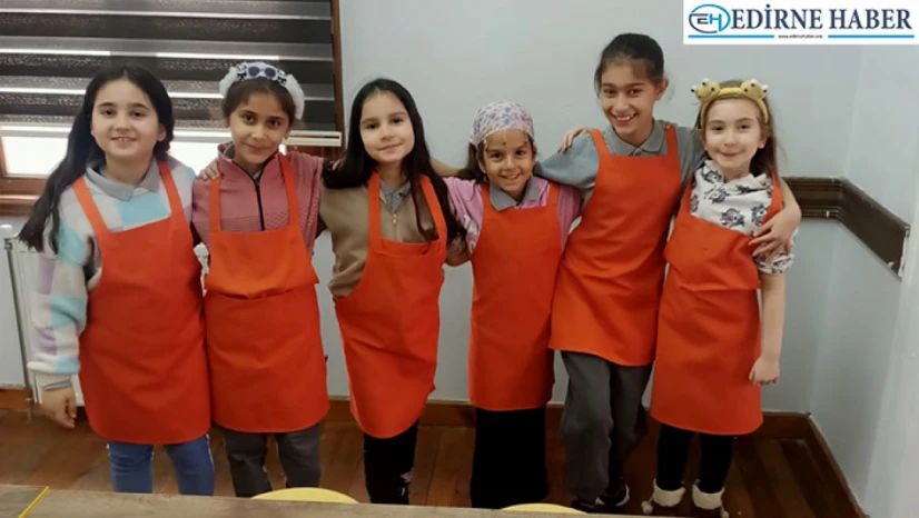 İlkokul öğrencileri Atölye Evi'nde hayata hazırlanıyor