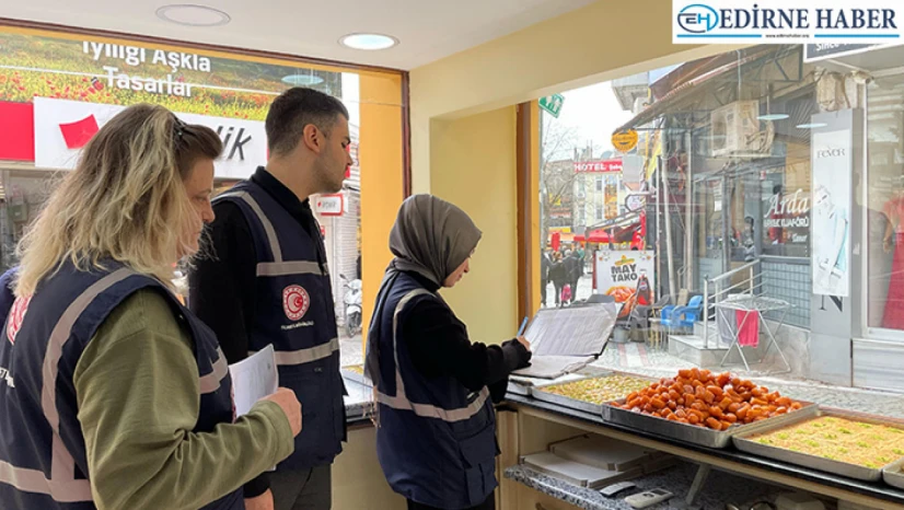 Bayram öncesi fiyat ve etiket denetimi
