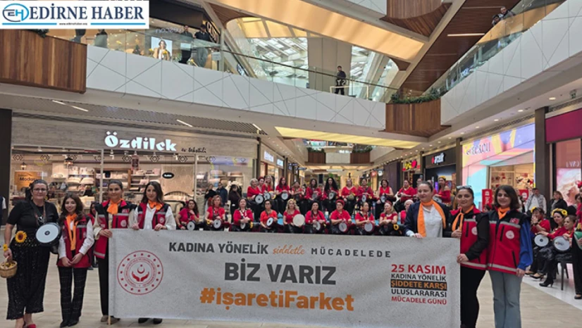 Kadına şiddetle mücadele için ortak buluşma