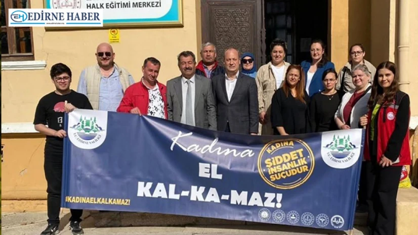 Kadına yönelik şiddetle mücadele eğitimi verildi