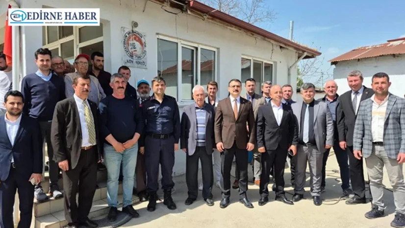 Kaymakam Yılmaz'dan Çömlekköy'e ziyaret