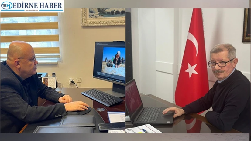 Keşan ve Uzunköprü kaymakamları, 'Yılın Kareleri'ni oyladı