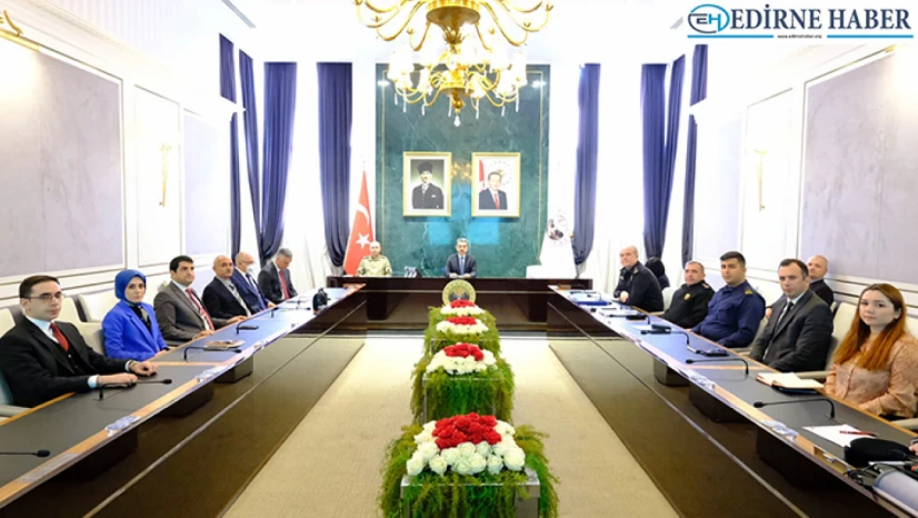 Kırklareli'nde İl Güvenlik ve Asayiş Koordinasyon toplantısı yapıldı