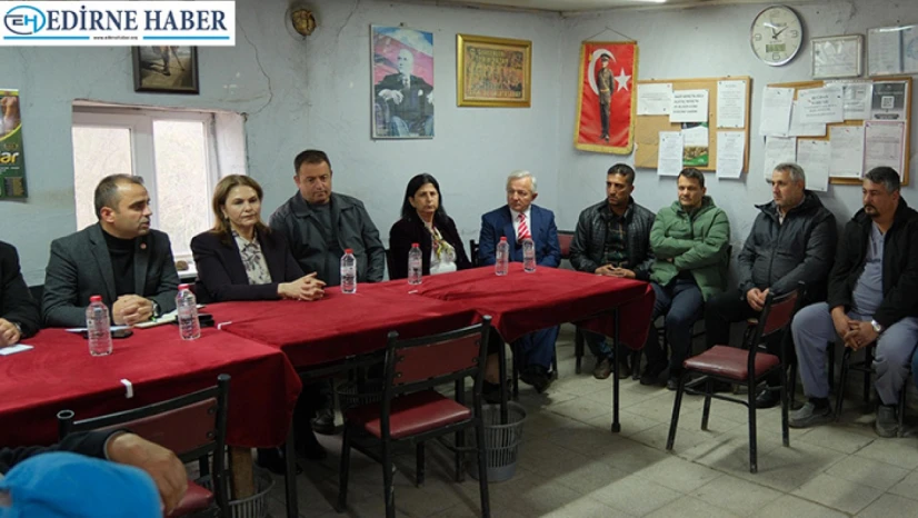 Köse, üreticilerle istişare yaptı