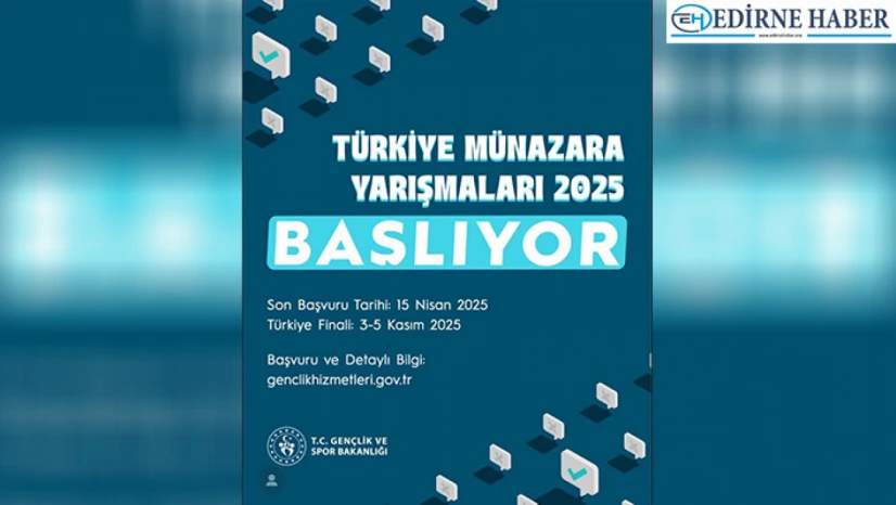 Münazara yarışmaları başlıyor!