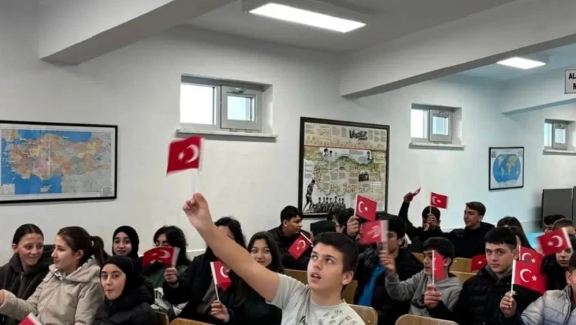 Öğrenciler Budakdoğanca Hudut Karakolu'nu ziyaret etti