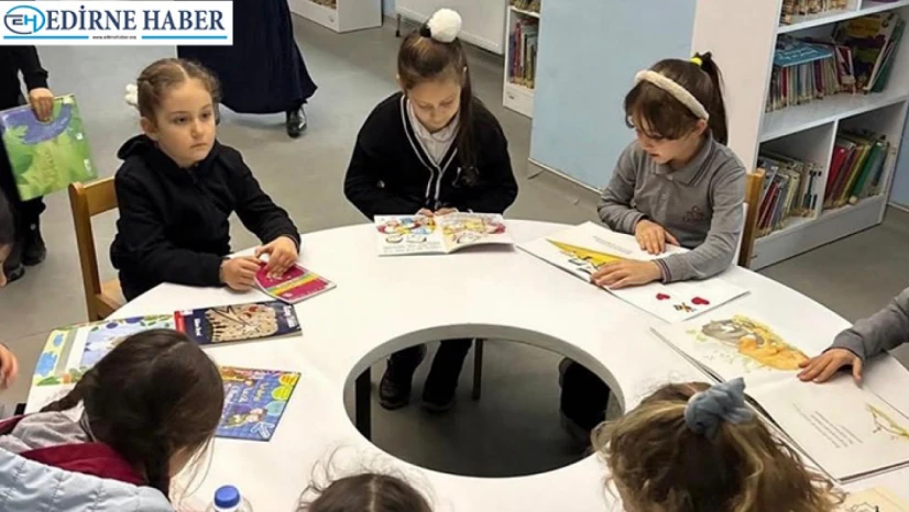 Öğrenciler 'Kütüphanelerdeyiz' etkinliğiyle okuma kültürüyle buluşuyor