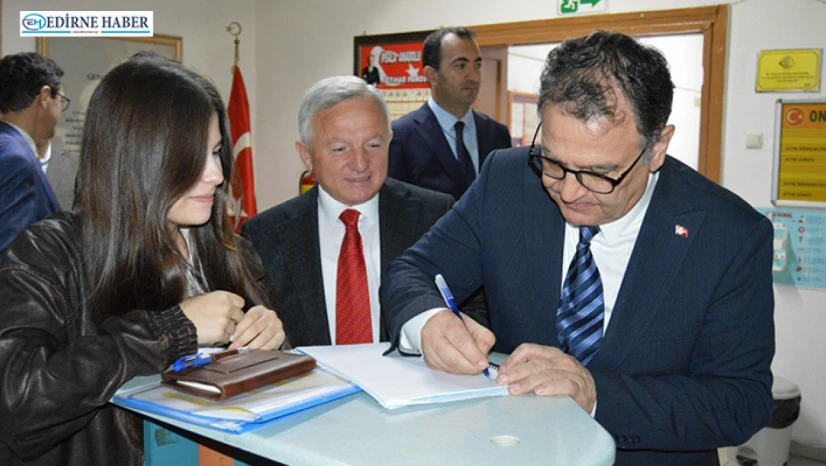 Otrar, İpsala ve Keşan'da ziyaretlerde bulundu