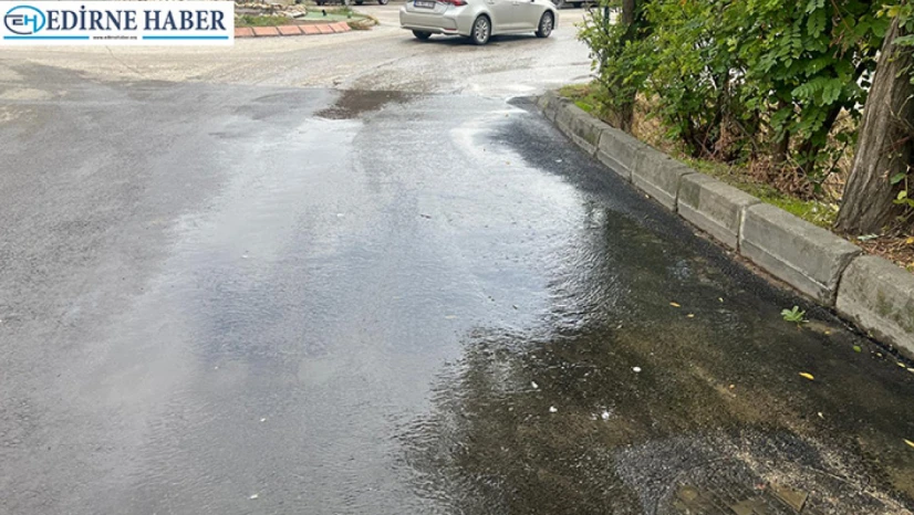 Rögar taştı bölgeye ağır koku yayıldı