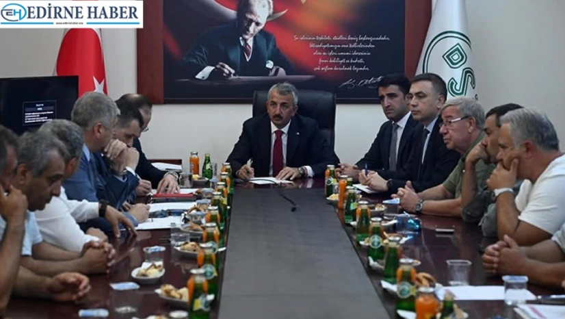 Su yönetimi değerlendirme toplantısı yapıldı