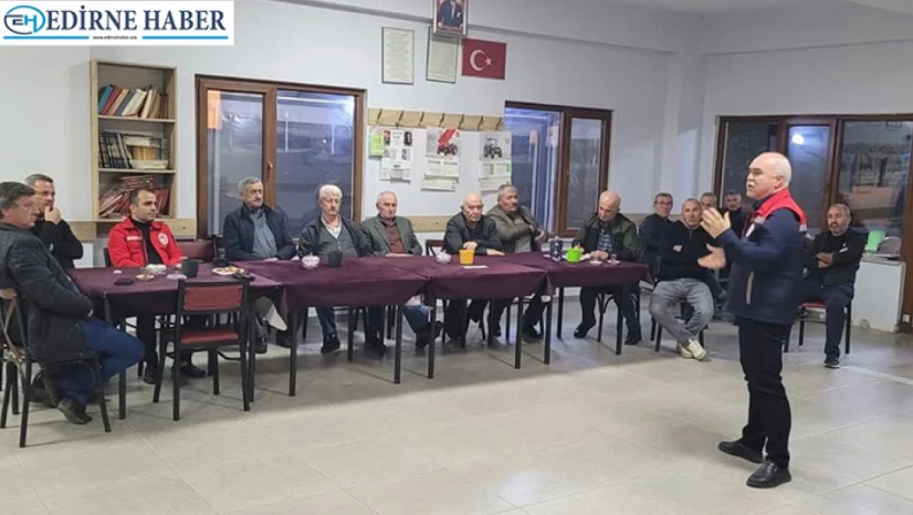 Tarım İl Müdürlüğü gece eğitimiyle sahada