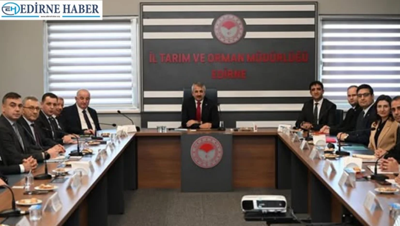 Tarımsal Kuraklık Kriz Merkezi Toplantısı yapıldı