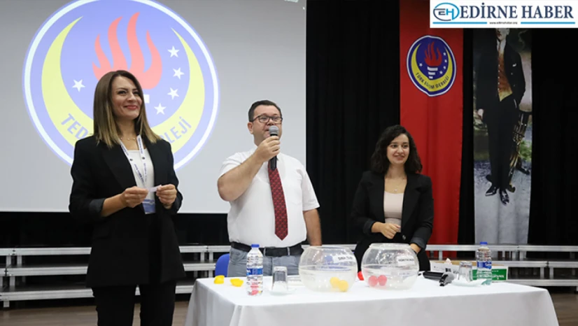 TED Edirne Koleji'nde şube ve öğretmenler noter huzurunda belirlendi