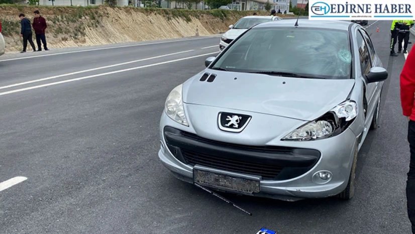 Tekirdağ'da otomobilin çarptığı yaya hayatını kaybetti