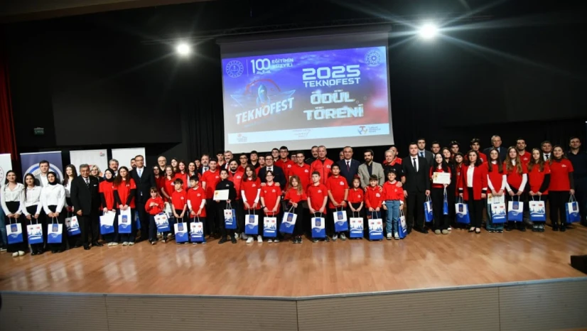 TEKNOFEST 2025 başarısı Çerkezköy'de ödüllendirildi