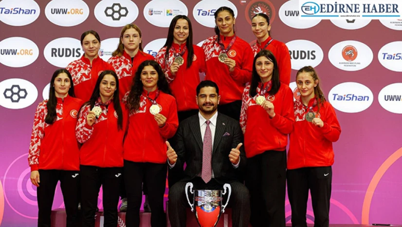 U23 Kadın Güreş Milli Takımı Avrupa Şampiyonu!