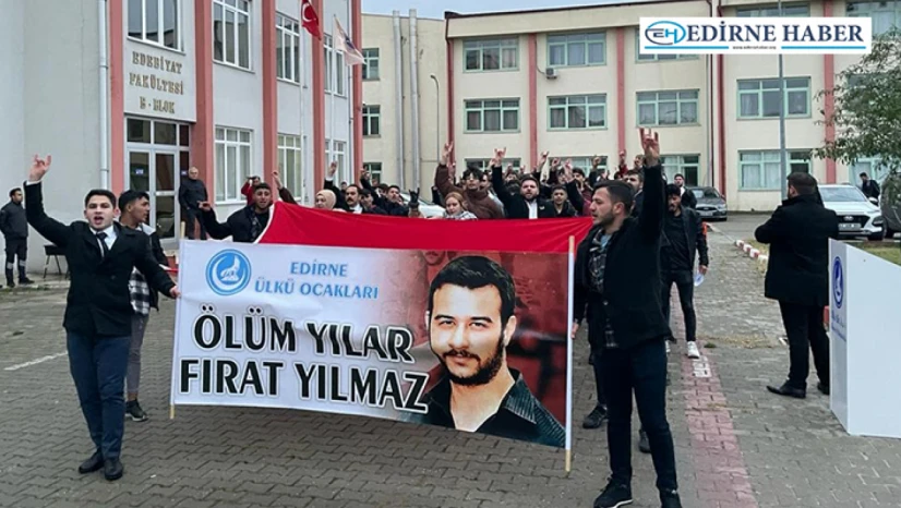 Ülkücü Gençler, 'Üniversitelerimizde Teröre Hayır' Sloganı İle Yürüyüş Gerçekleştirdi