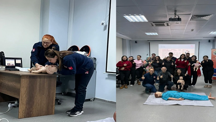 Üniversite öğrencileri sertifikalı ilkyardımcı oldu