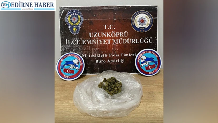 Uyuşturucuyla yakalandı