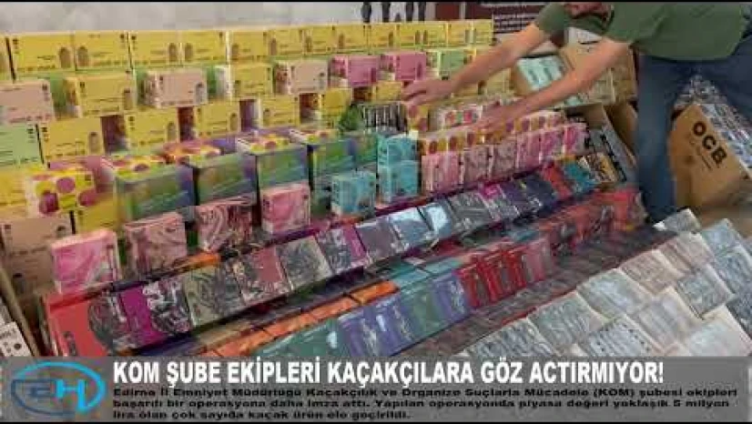 Polis ekipleri kaçakçılara göz açtırmıyor!