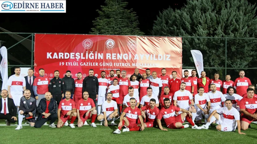 19 Eylül Gaziler Günü dolayısıyla futbol müsabakası düzenlendi