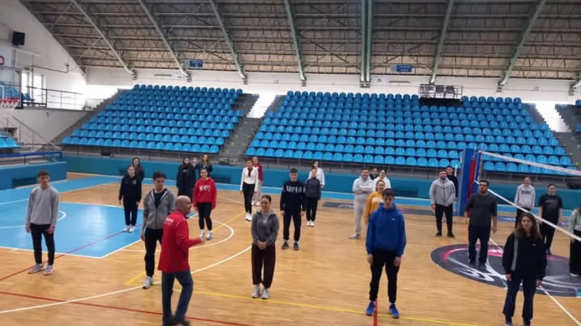 41 yeni hakem adayı sahaya ilk adımını attı