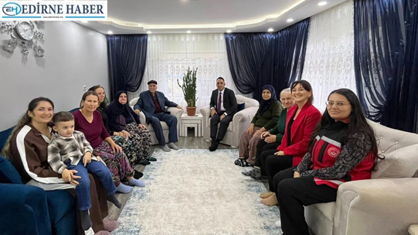 5 Kuşağın bir arada yaşadığı aileye ziyaret