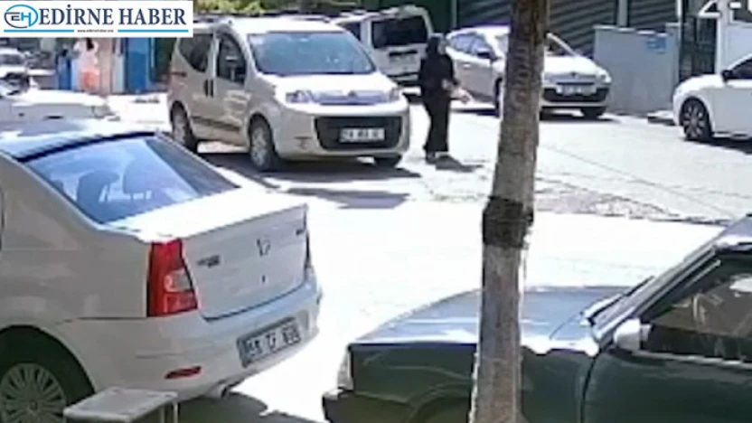 6'ncı kattan üzerine halı düştü