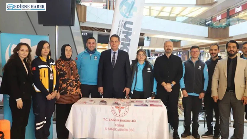 Acil Sağlık Hizmetleri Haftası'nda 112 bilinci anlatıldı