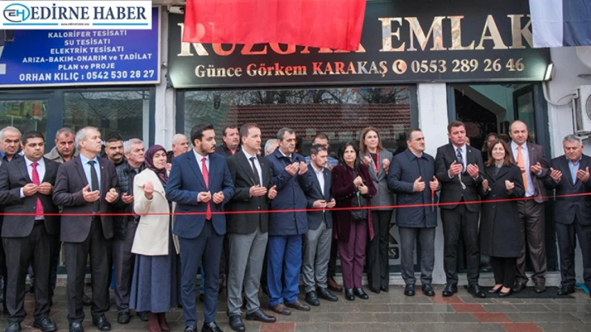 AK Parti Kırcasalih Belde Başkanlığı törenle açıldı