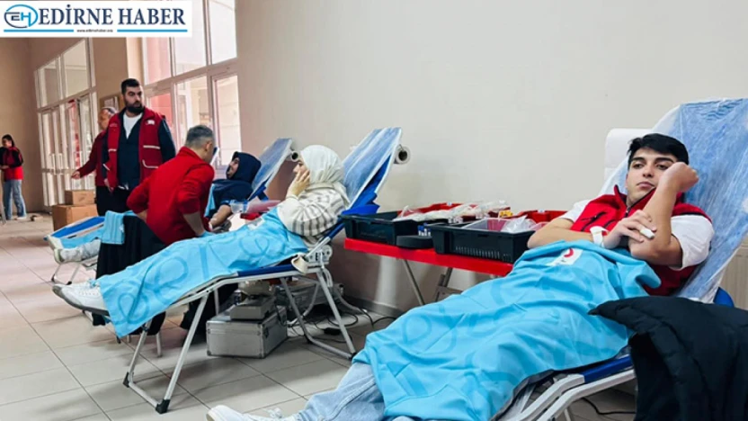 Bir damla kan, bir umut: Öğrencilerden kan bağışına destek