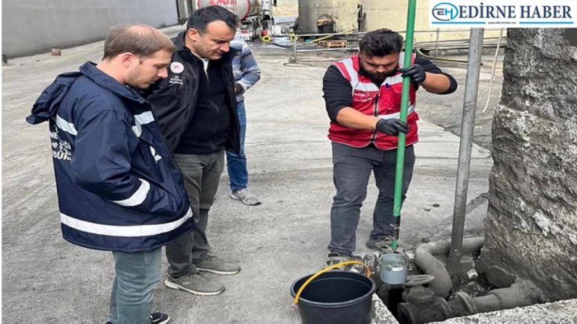 Çevre Müdürlüğü'nden Ergene'de kirlilik denetimi