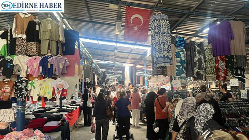 Cuma Pazarı'nda yoğunluk