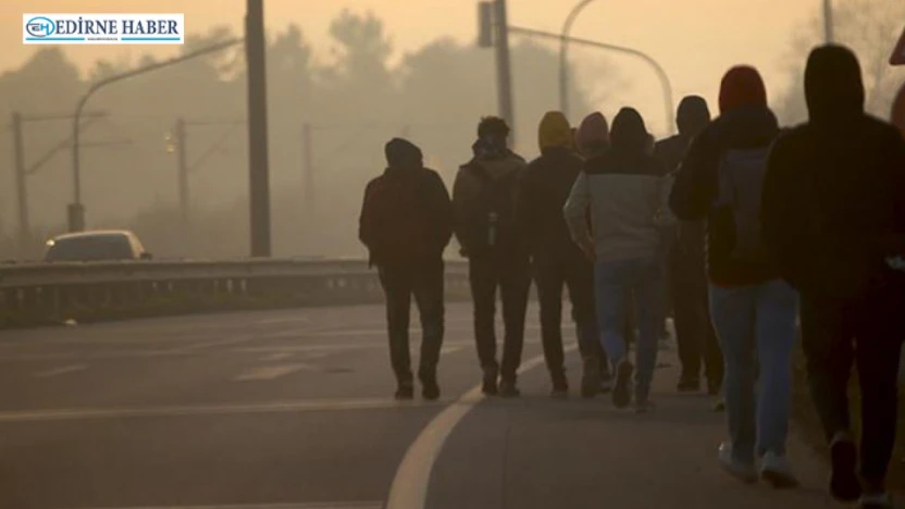 Denetimlerde 8 düzensiz göçmen yakalandı