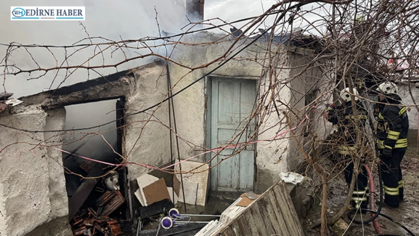 Depoda çıkan yangın kısa sürede söndürüldü