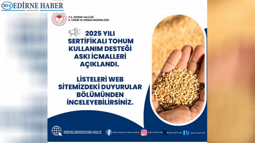 Destekleme listeleri yayınlandı