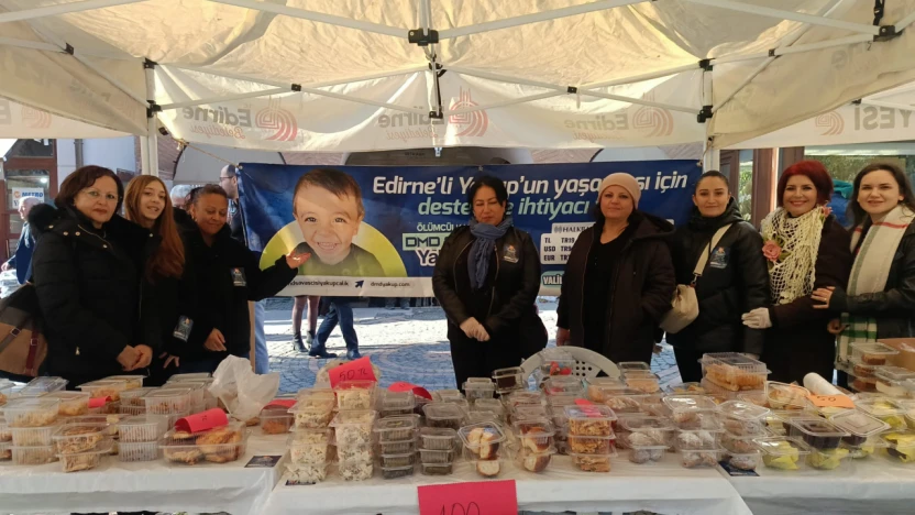 DMD savaşçısı Yakup için kermes düzenlendi