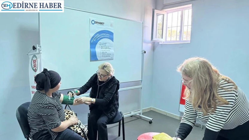 Dünya Diyabet Günü'nde SODAM'da Sağlık Taraması Yapıldı