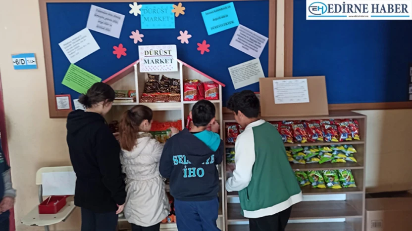 'Dürüst Market' gelirleri depremzedelere gönderilecek