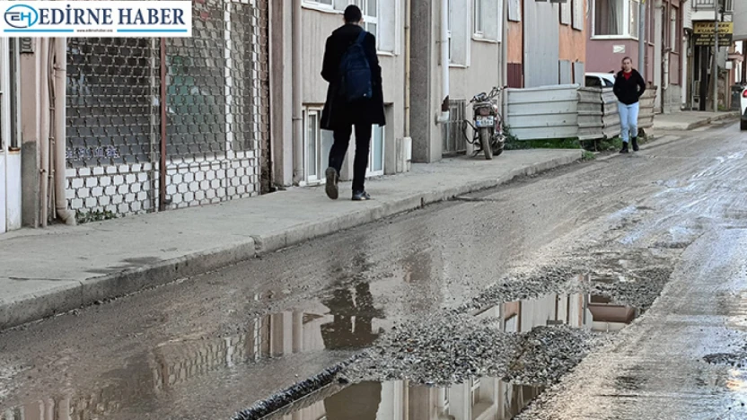 Edirne Belediyesi, Kaleiçi'ni deneme tahtasına çevirdi!