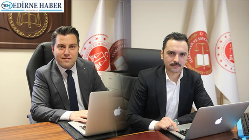 Edirne Cumhuriyet Başsavcı Vekilleri Yıldız ve İpek, 'Yılın Kareleri'ni oyladı