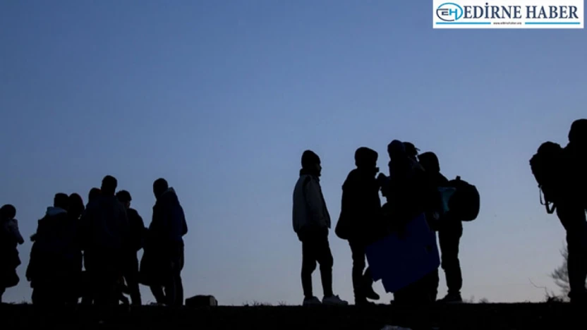 Edirne'de 7 düzensiz göçmen yakalandı