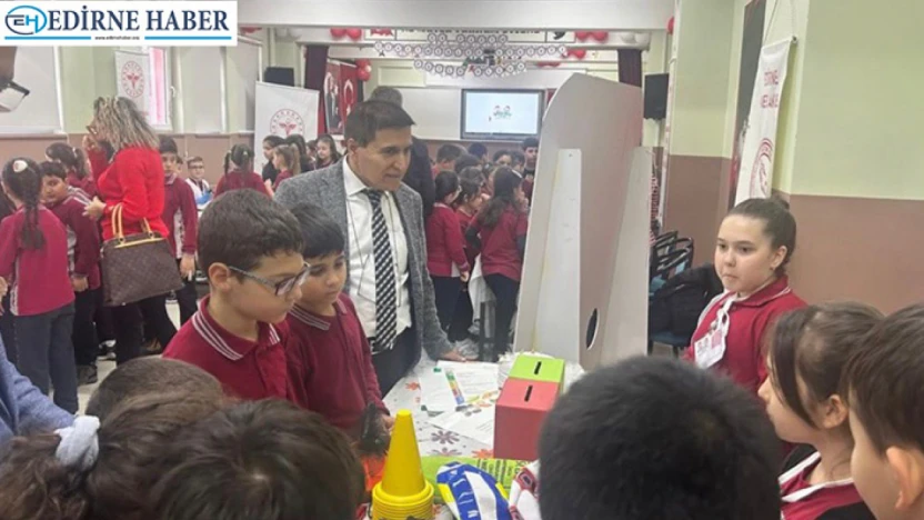 Edirne'de İlkokullarda 'Sağlıklı çocuk, sağlıklı gelecek' etkinliği