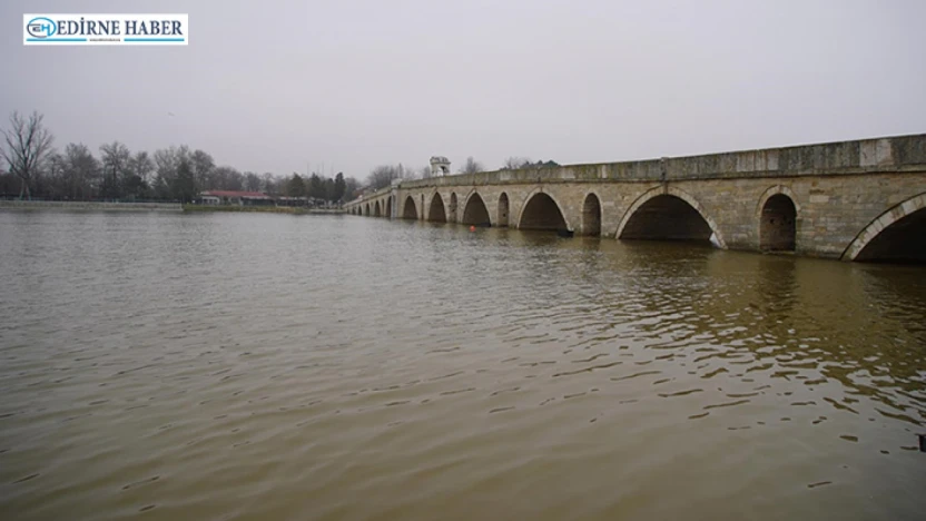 Edirne'deki nehirlerde taşkın riski olmadığı duyuruldu