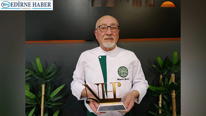 Ciğerci Niyazi Yavuz, Edirne'yi gururlandırdı